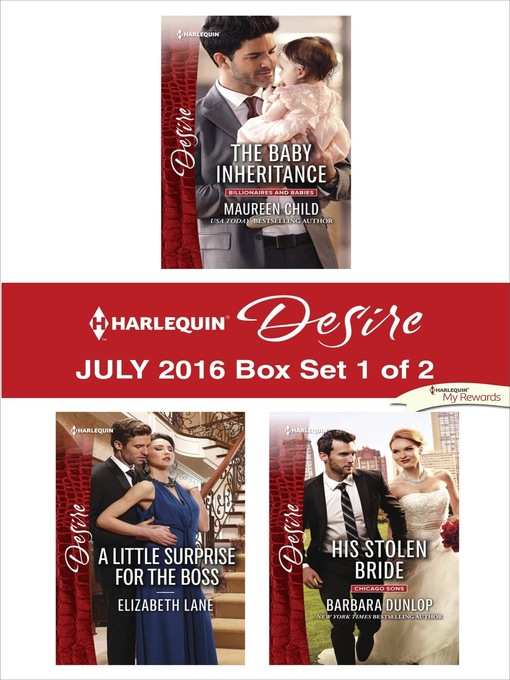 Title details for Harlequin Desire July 2016, Box Set 1 of 2 by Maureen Child - Available